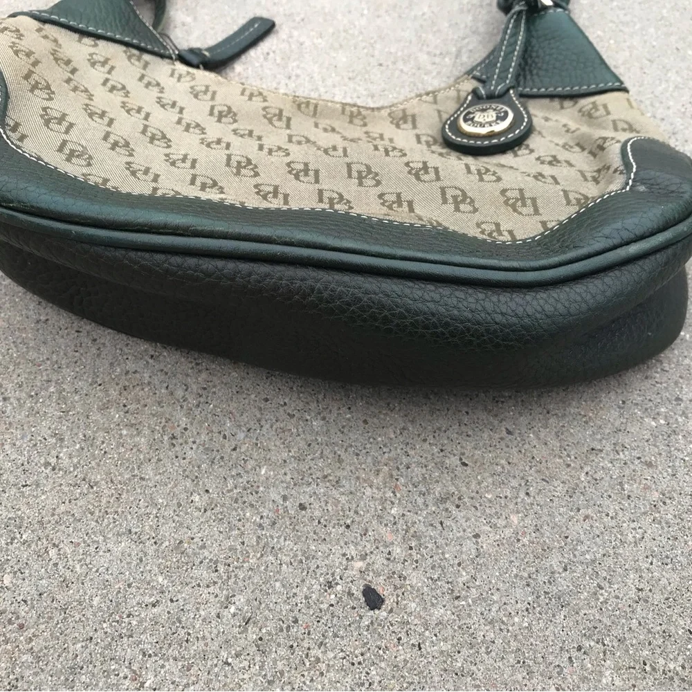 Vintage Dooney & Bourke Green Shoulder Bag